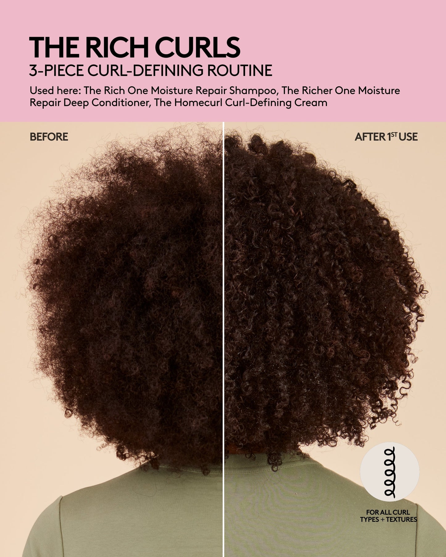 The Rich Curls 3-Piece Curl-Defining Routine